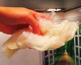 裏ワザ♡塩揉み野菜から出た水分の絞り方作り方4写真