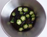 がごめ昆布とオクラのねばねば和え作り方5写真