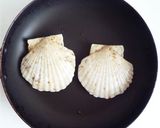 殻付き帆立のワインバター蒸し作り方2写真