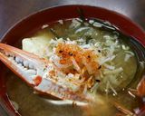 ワタリガニのシンプル味噌汁。作り方5写真