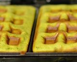 抹茶アメリカンワッフル作り方4写真