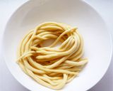 手打ちパスタ　ピチと蟹のトマトクリーム作り方1写真