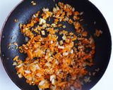 手打ちパスタ　ピチと蟹のトマトクリーム作り方3写真