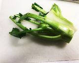 節約!ブロッコリーの芯で甘辛肉味噌作り方1写真