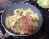 ジャガイモと鶏胸肉のチーズ炒め作り方5写真