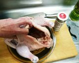 簡単旨さ爆発野菜具沢山ジューC丸鶏チキン作り方4写真