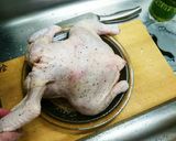 簡単旨さ爆発野菜具沢山ジューC丸鶏チキン作り方5写真