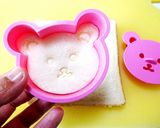 【食パン用抜き型セット】クマチョコサンド作り方4写真
