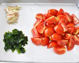 簡単!トマトとわかめのさっぱり和え作り方1写真