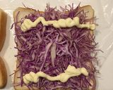 照り焼きチキンのわんぱくサンド♪作り方4写真