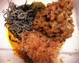 簡単混ぜるだけ！ゆず胡椒納豆パスタ作り方2写真