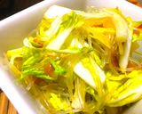 白菜と春雨の簡単ヘルシー梅肉和え作り方5写真