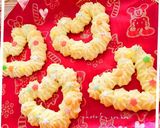 バレンタインバージョン 絞りだしクッキー作り方12写真