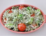 トマトの香草パン粉焼き ホットサラダ作り方3写真