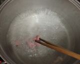 ねぎの青いとこと牛肉のしょうゆ煮作り方4写真