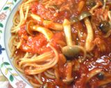 きのことツナのトマトソース作り方4写真