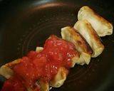 超手抜き!トマトソースde焼き餃子♪作り方2写真