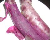 紫芋クリーム♪作り方1写真