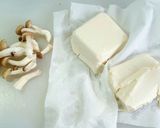しめじの揚げ出し豆富作り方1写真