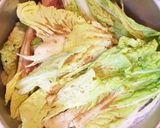 白菜としゃぶしゃぶ肉のミルフィーユ煮作り方2写真