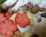 お雑煮❤お味噌汁におもち入れちゃお♪作り方2写真