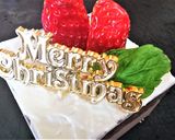 クリスマス★イチゴサンタ【チョコケーキ】作り方30写真
