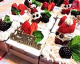 クリスマス★イチゴサンタ【チョコケーキ】作り方31写真