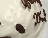 チョコレート文字 チョコレート絵作り方3写真