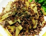 挽き肉とジャガイモのオイスターソース炒め作り方5写真