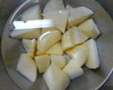 簡単♪鶏ひき肉と豆腐の洋風！肉じゃが風作り方3写真