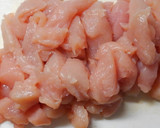 簡単❁鶏ささみと きのこ ひじきの甘酢煮作り方4写真