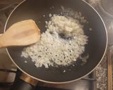 スモークサーモンと蕎麦のクリームパスタ作り方3写真
