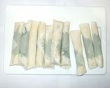 揚げ春巻き♪梅肉大葉ちくわで簡単作り方8写真