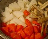 ３つのポイント＊我が家の餡かけ筑前煮作り方1写真