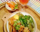 魚焼きグリルで　しっとりタンドリーチキン作り方5写真