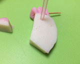小田原っ子かまぼこで#とりの 飾り切り作り方9写真