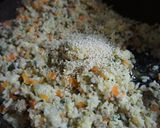 余ったごはんで野菜たっぷりチャーハン作り方7写真