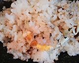 肉玉ﾗｲｽ風♪肉ﾅｼおにぎらず♪作り方3写真