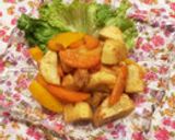 炒めポテトの明太子ソース和え作り方9写真