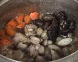 鶏肉とごぼうの煮物作り方3写真
