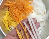 お正月【紅白なます】柚子風味作り方5写真