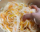 お正月【紅白なます】柚子風味作り方7写真