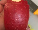 エグゼイド・ガシャットのりんご飾り切り作り方6写真