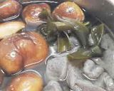 椎茸と蒟蒻と昆布の煮しめ作り方7写真