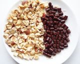 チョコチップとヘーゼルナッツのクッキー作り方1写真