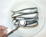 いわしのフライパン焼き♪薬味タレかけ作り方2写真