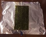 メモ【自家製パリパリおむすび包み方】作り方4写真