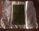 メモ【自家製パリパリおむすび包み方】作り方5写真