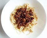 豆腐干絲の麻婆挽肉あんかけ作り方9写真