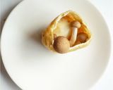 里芋としめじの巾着煮作り方4写真